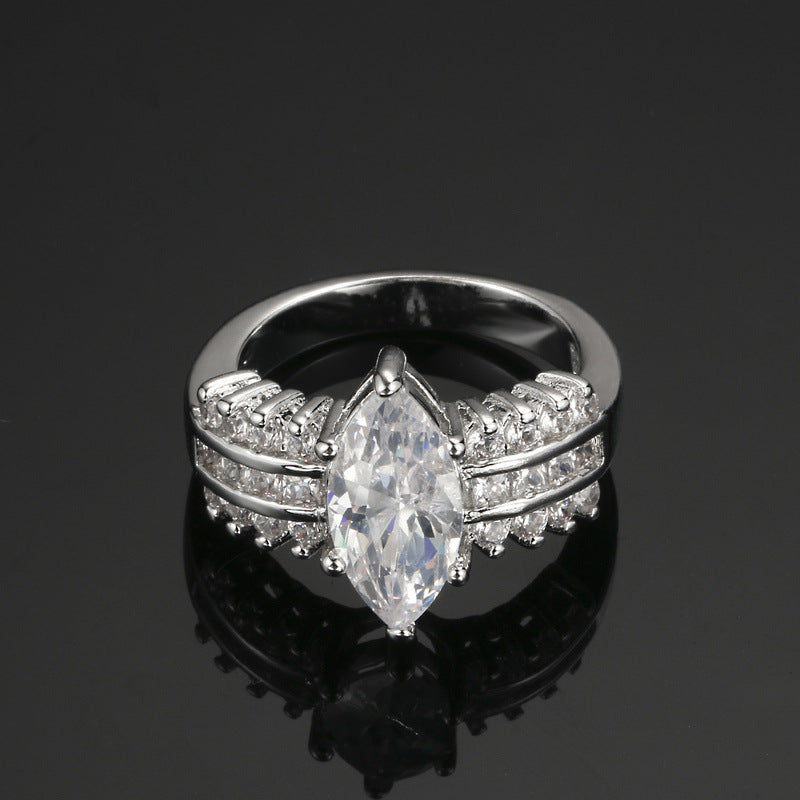 Bague Odette Mercer | Or Blanc