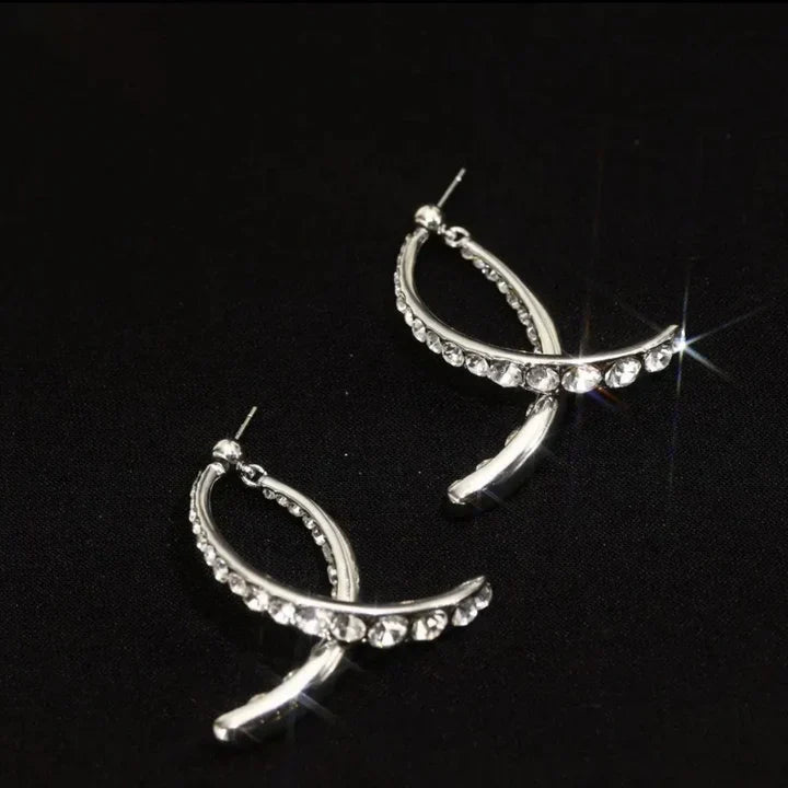 Boucles d'oreilles Gratiana Serapha | Or Blanc