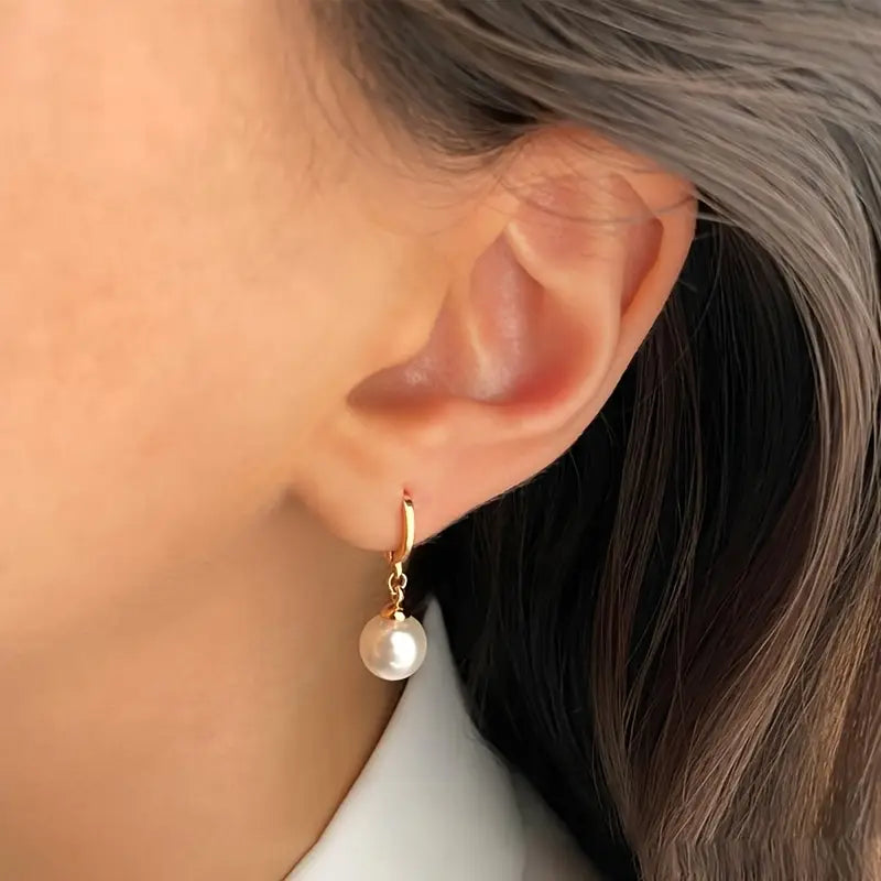 Ensemble de bijoux en perles dorées Grace | Or