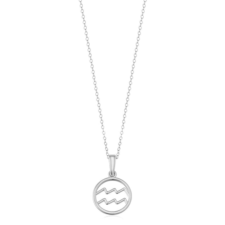 Collier signe du zodiaque | Or blanc
