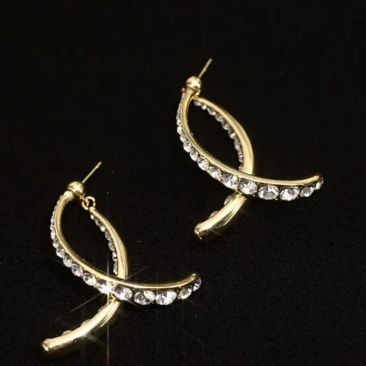 Boucles d'oreilles Gratiana Serapha | Or Blanc