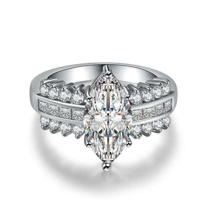 Bague Odette Mercer | Or Blanc