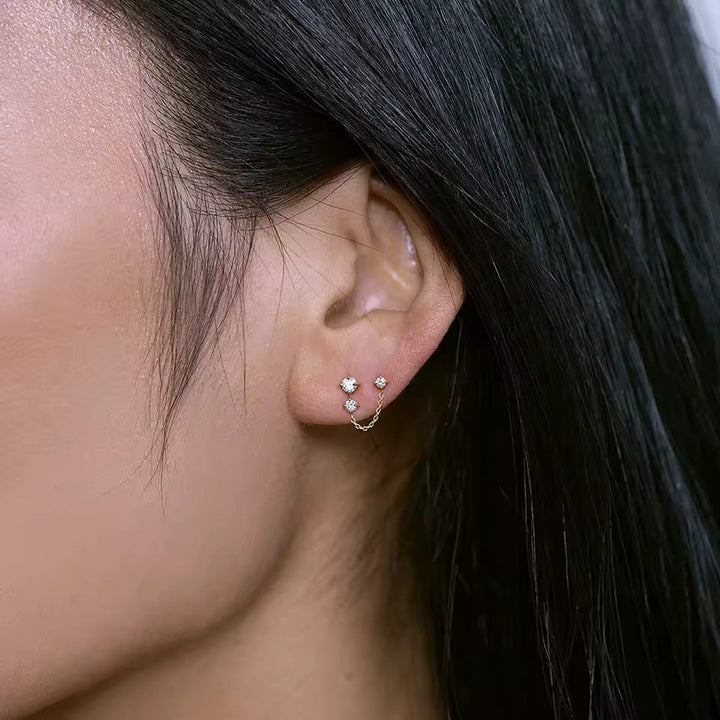 Boucles d'oreilles Esme | Or
