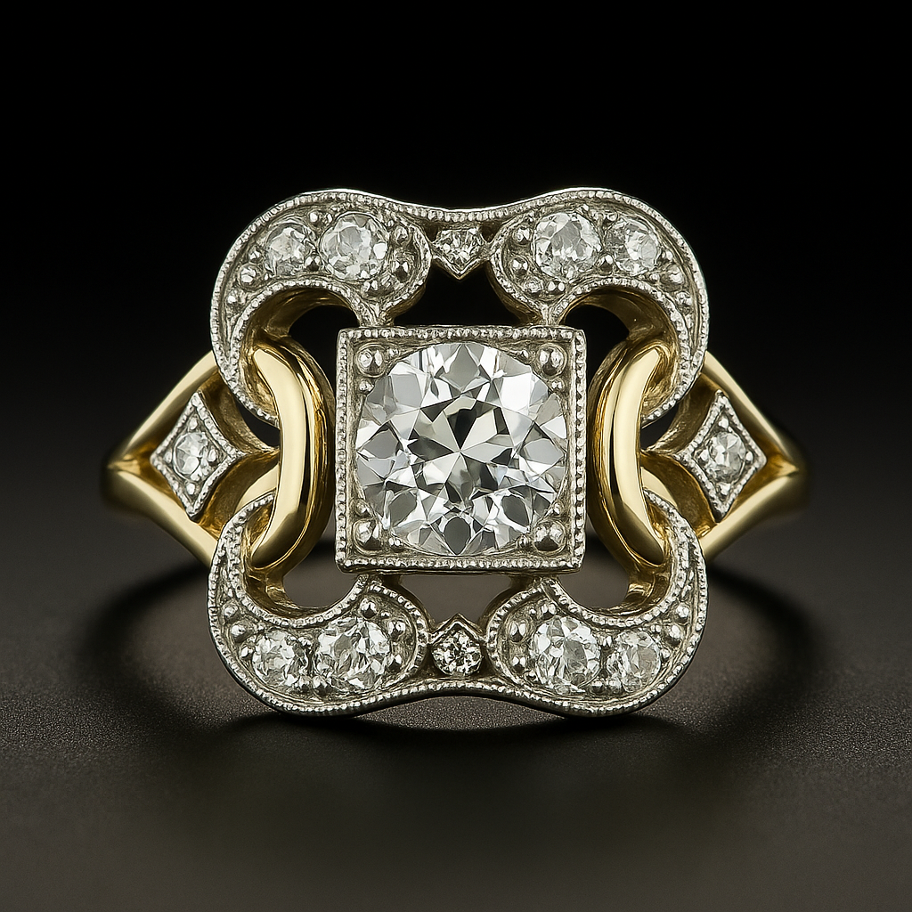 Bague en Or Vintage