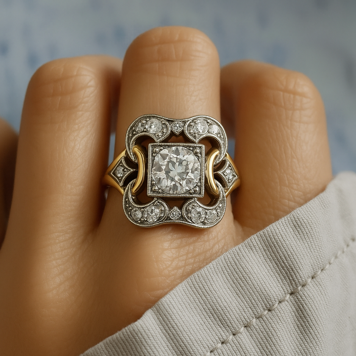 Bague en Or Vintage