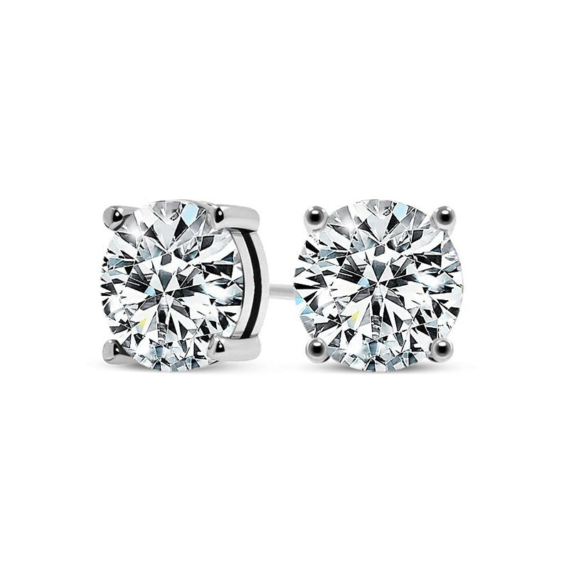 Boucles d'oreilles Tera | Or blanc