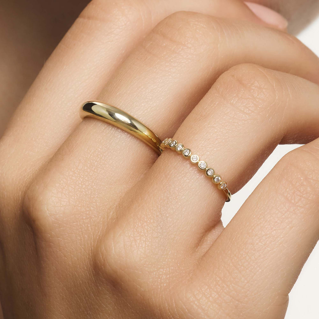 Bague Bulles en Diamant | Or