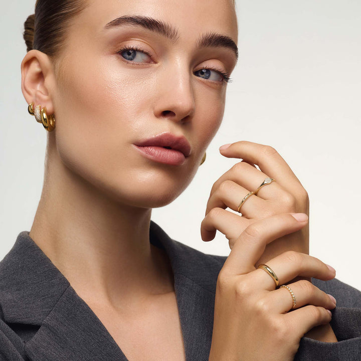 Bague Bulles en Diamant | Or