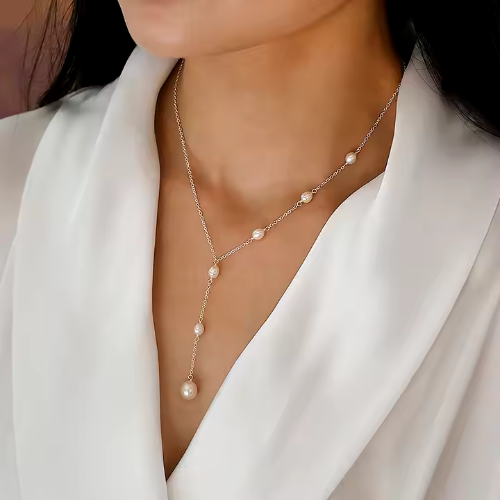 Ruby - Collier de Perles Vintage