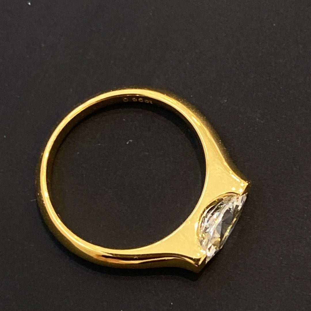 Bague Cleo Arden | Or Blanc
