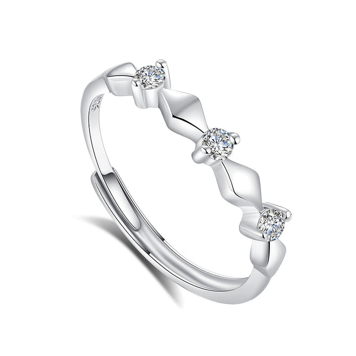 Bague Liliane Rousseau | Or Blanc