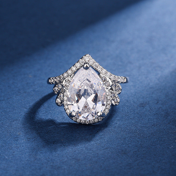 Ensemble Aria Goutte Blanche | Or Blanc