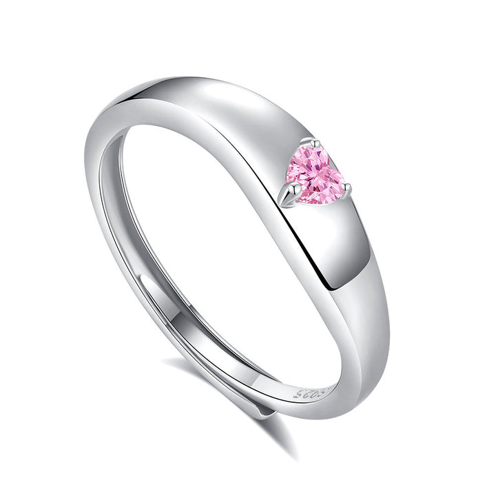 Bague Lilia Hart | Or Blanc