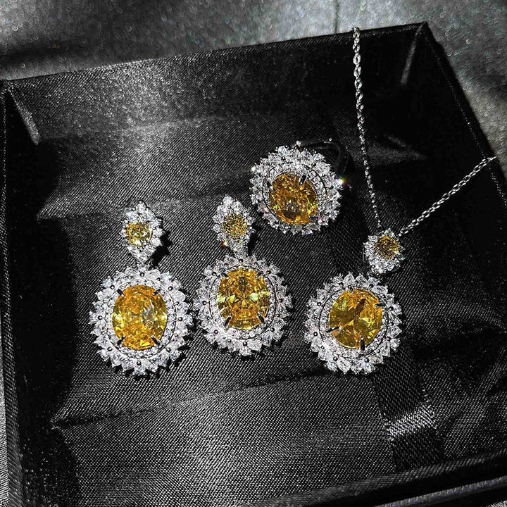 Ensemble Vespera Aetherin Jaune | Or Blanc