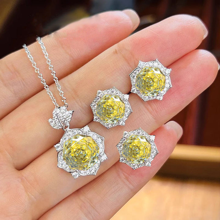 Ensemble Amara Goldenrose | Or Blanc