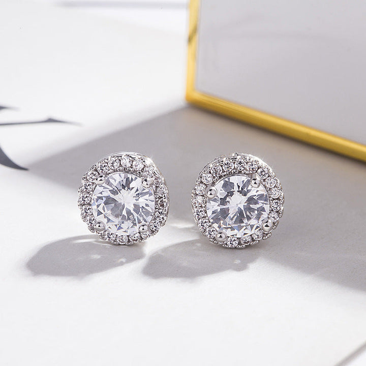 Boucles d'oreilles Solea Spark | Or blanc