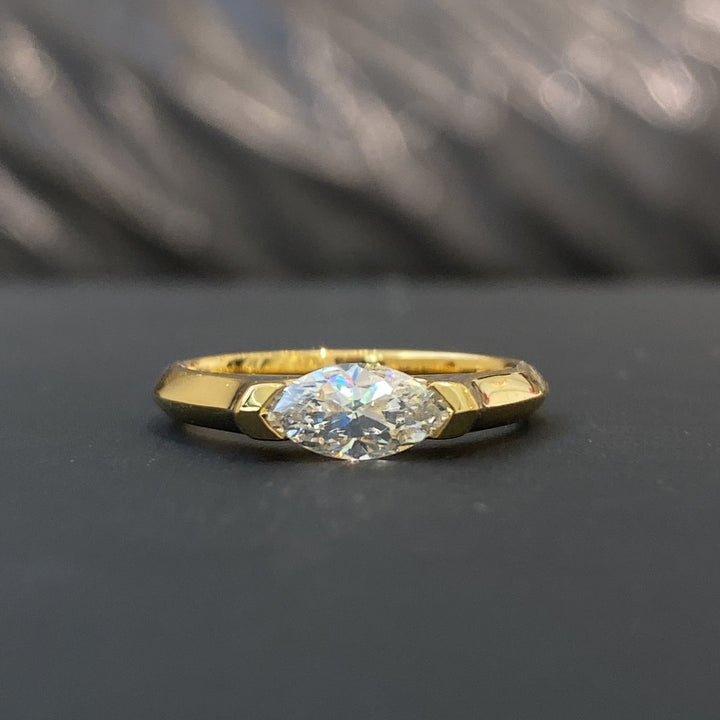 Bague Cleo Arden | Or Blanc