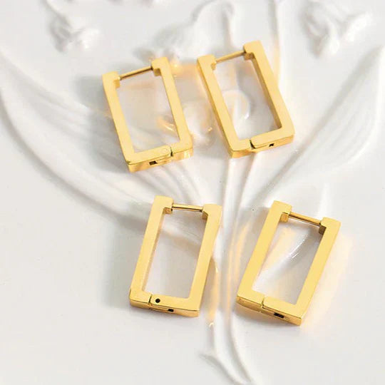 Boucles d'oreilles Terrafin Geometrica | Or