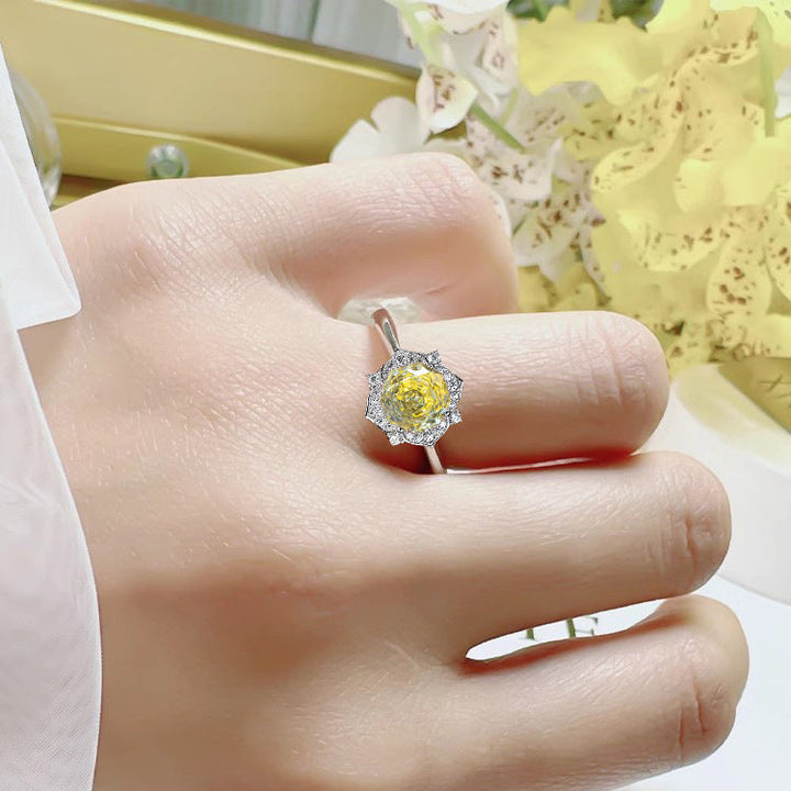 Ensemble Amara Goldenrose | Or Blanc