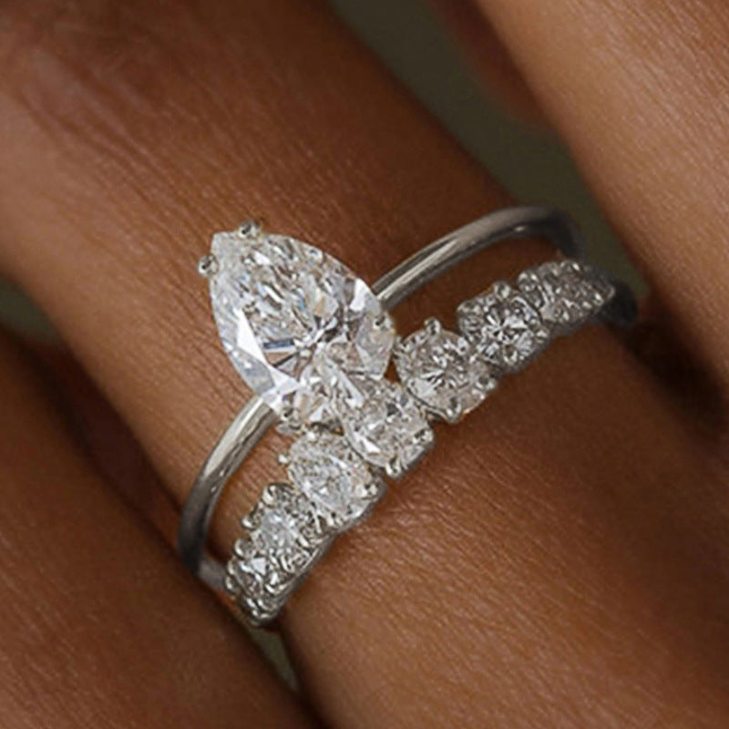 Bague Vivienne Hartley | Or Blanc