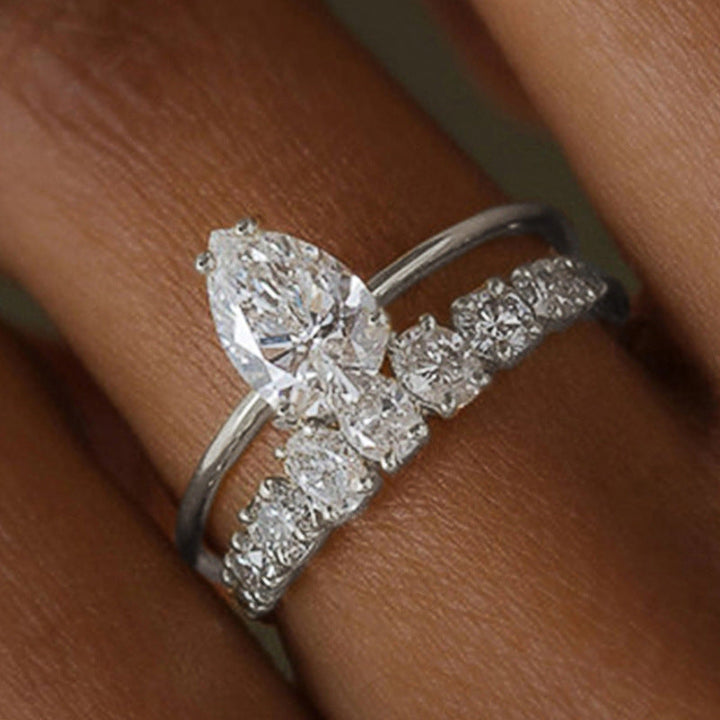 Bague Vivienne Hartley | Or Blanc