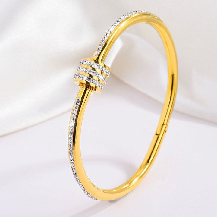 Bracelet Tessandra Virelli Noir | Or