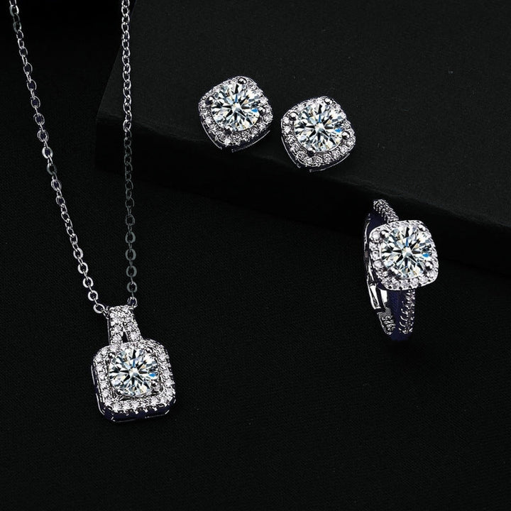 Ensemble Elena Crystal | Or Blanc