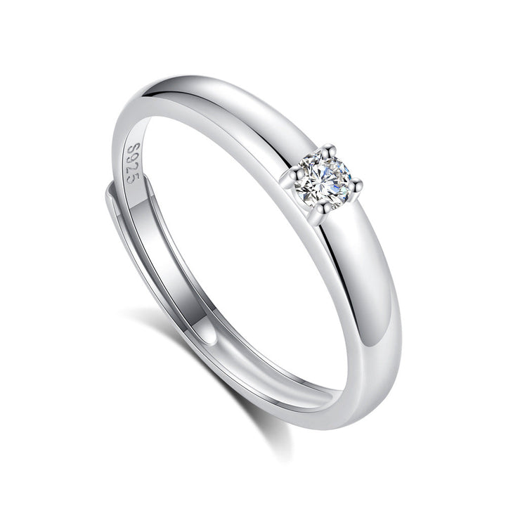 Bague Inès Beaulieu | Or Blanc