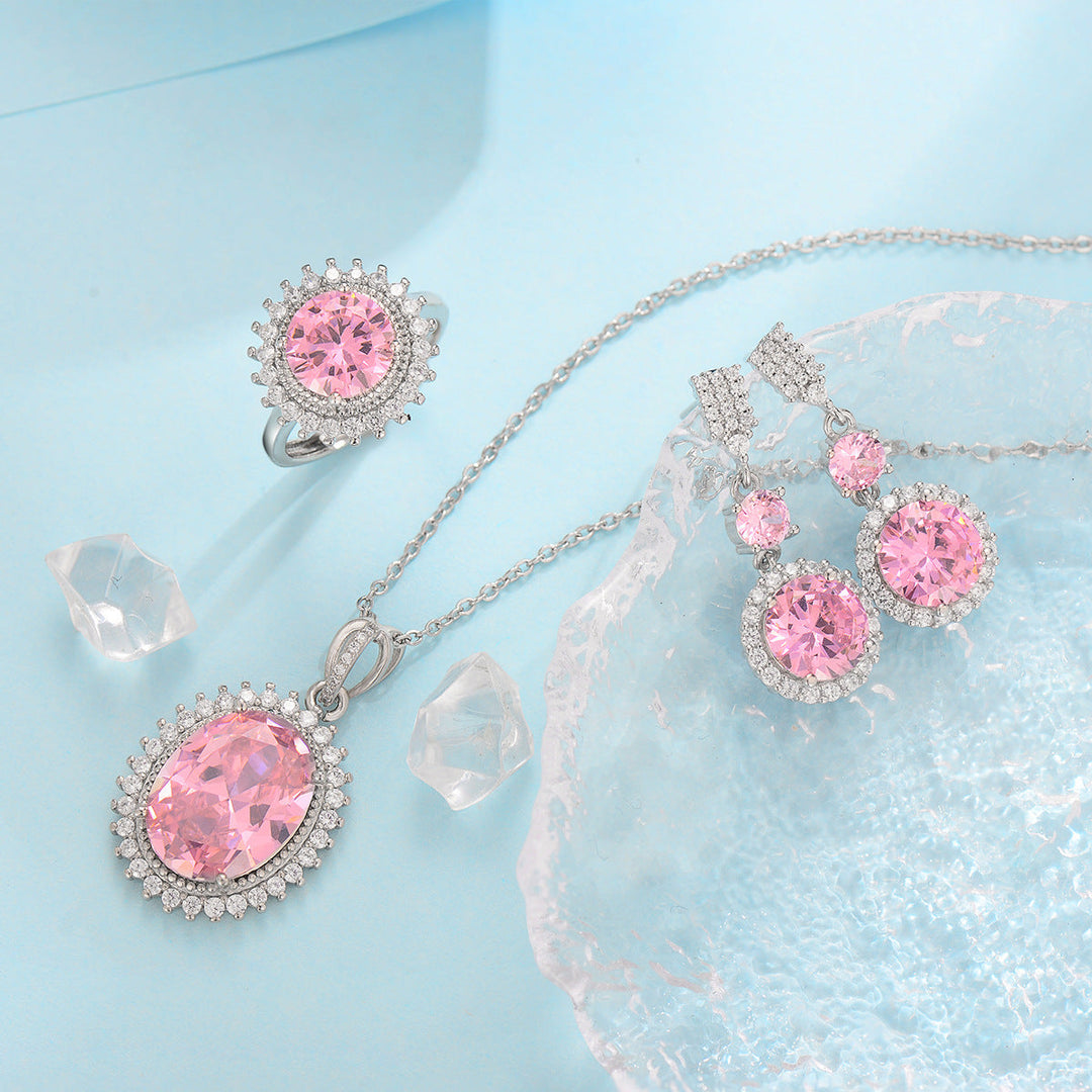 Ensemble Aurielle Solwyn Rose | Or Blanc