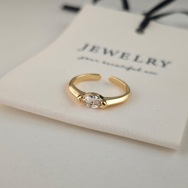 Bague Aya en Argent | Or Blanc
