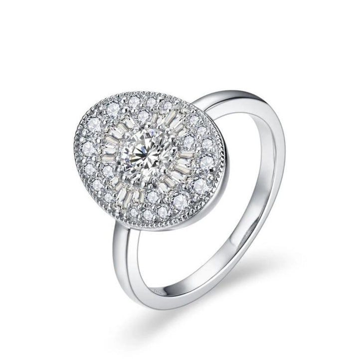 Bague Daya | Or blanc