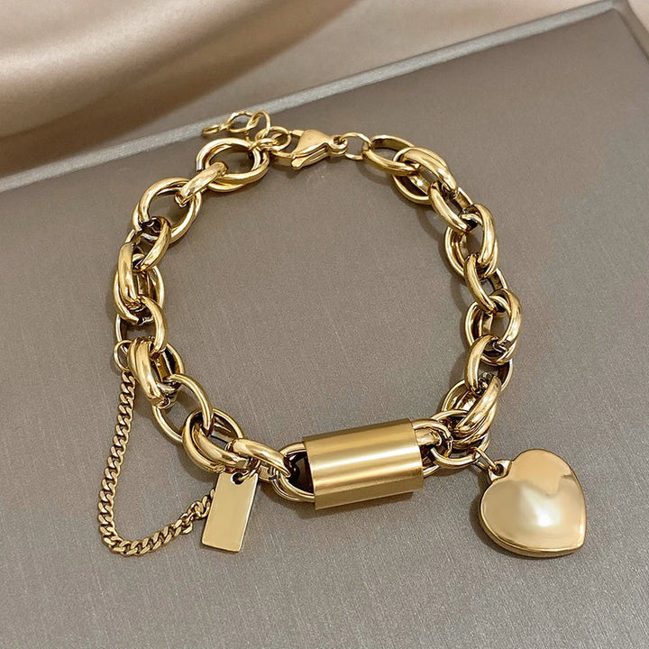 Bracelet Chunky Réconfortant | Or