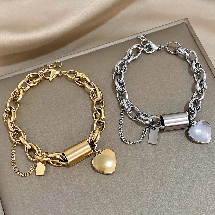 Bracelet Chunky Réconfortant | Or