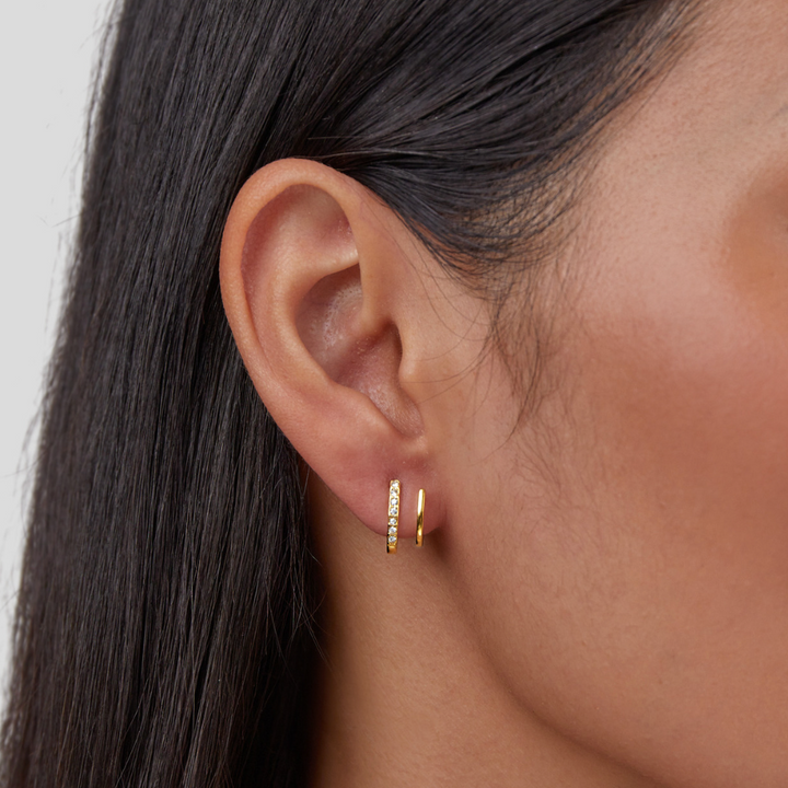 Boucles d'oreilles en cristal Claw