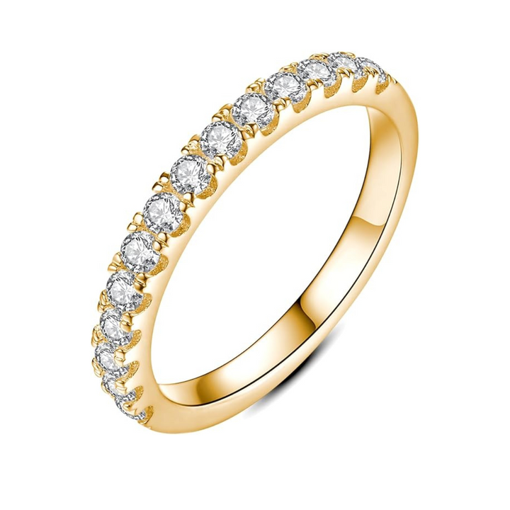 Bague de Mariage en Moissanite | Or