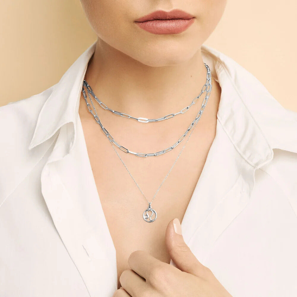 Collier signe du zodiaque | Or blanc