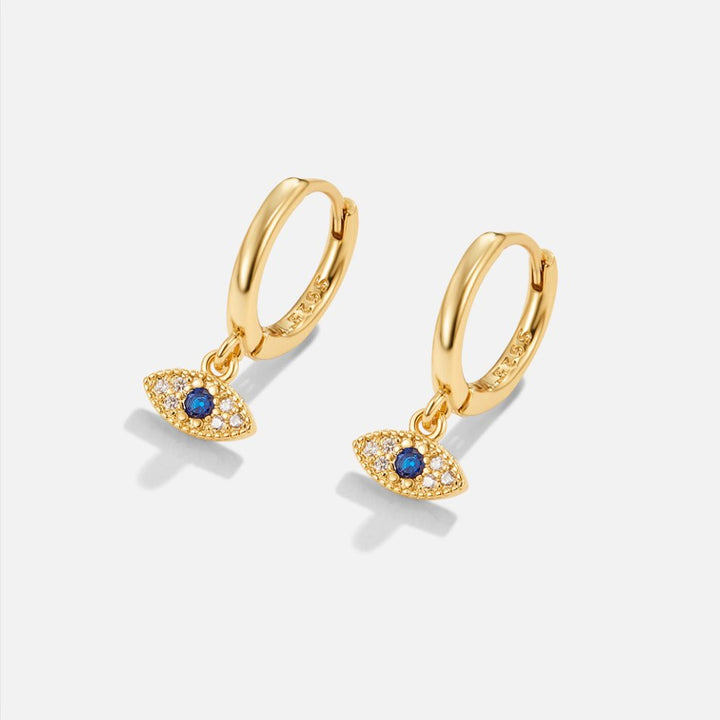 Boucles d'oreilles en forme d'œil Sie