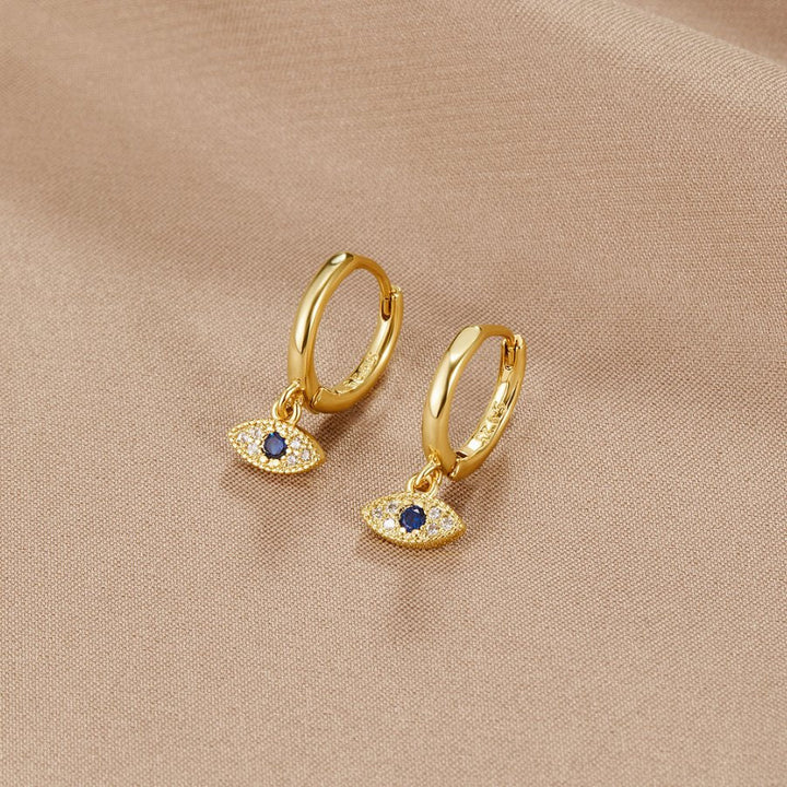 Boucles d'oreilles en forme d'œil Sie