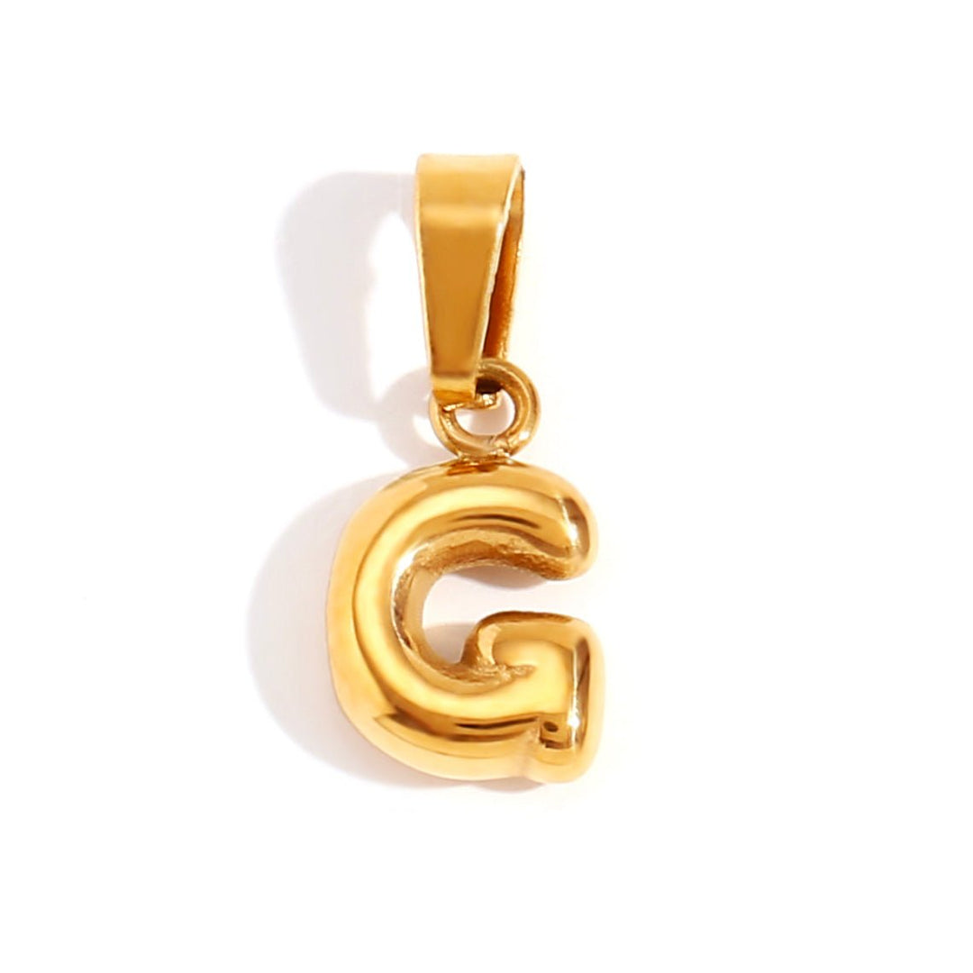 Collier en Lettre Bulle Chic