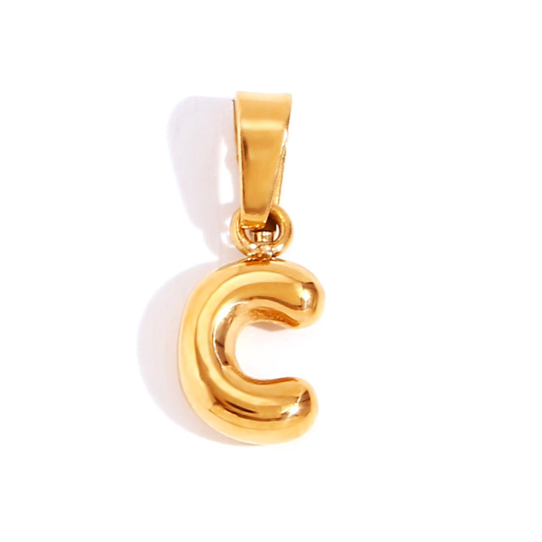 Collier en Lettre Bulle Chic