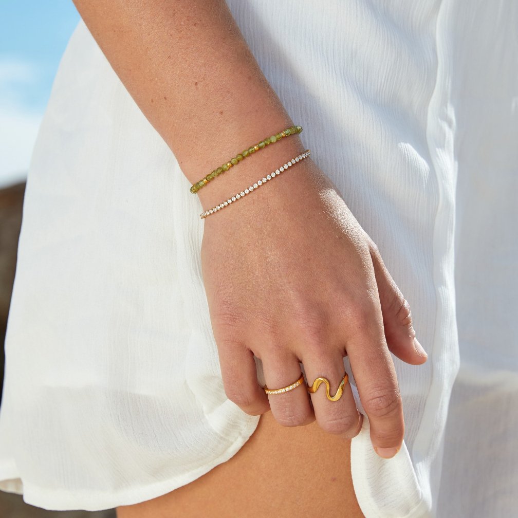 Bracelet de Tennis Cordelia Or