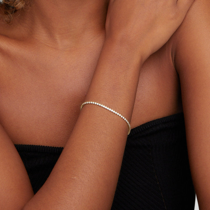 Bracelet de Tennis Cordelia Or