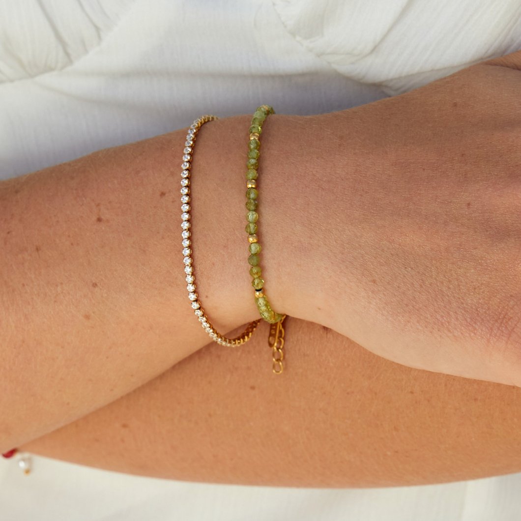 Bracelet de Tennis Cordelia Or
