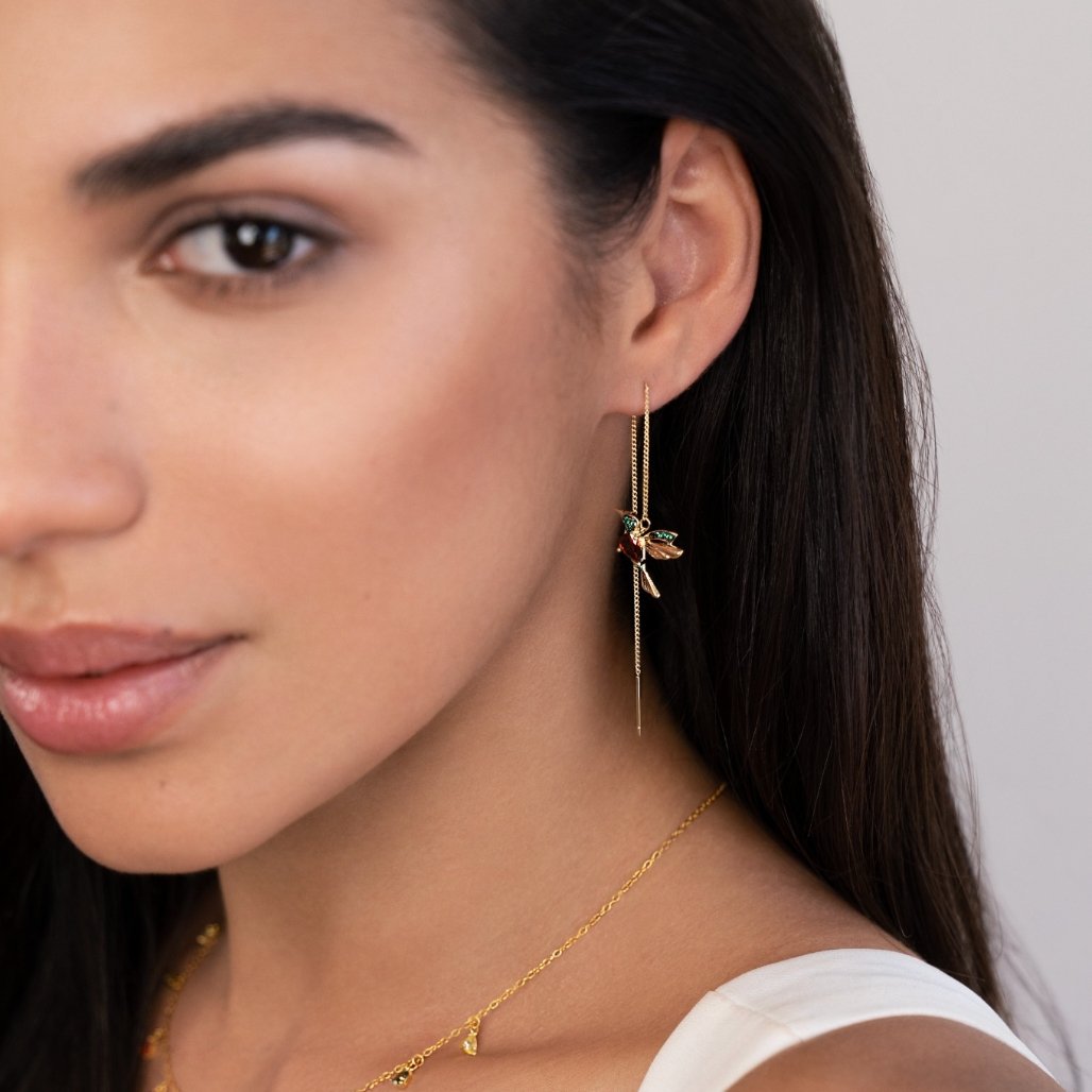 Boucles d'oreilles Colibri Chic
