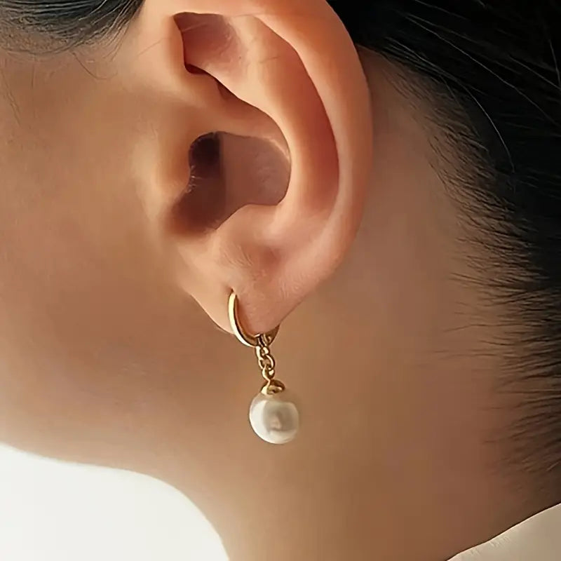 Ensemble de bijoux en perles dorées Grace | Or