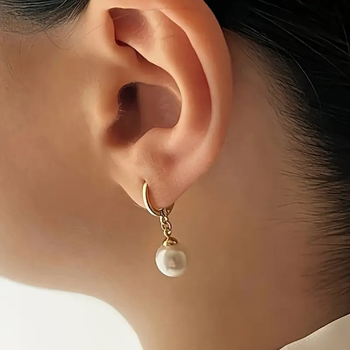 Ensemble de bijoux en perles dorées Grace | Or