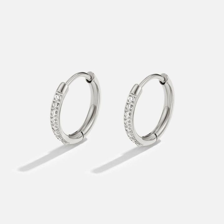 Boucles d'oreilles créoles Éternité