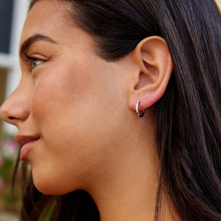 Boucles d'oreilles créoles Éternité