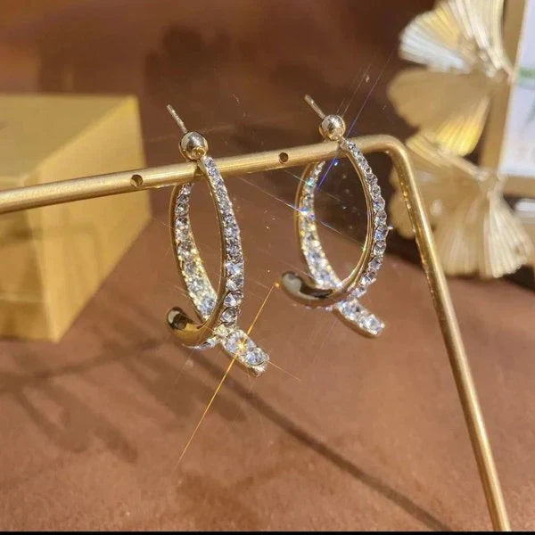 Boucles d'oreilles Gratiana Serapha | Or Blanc
