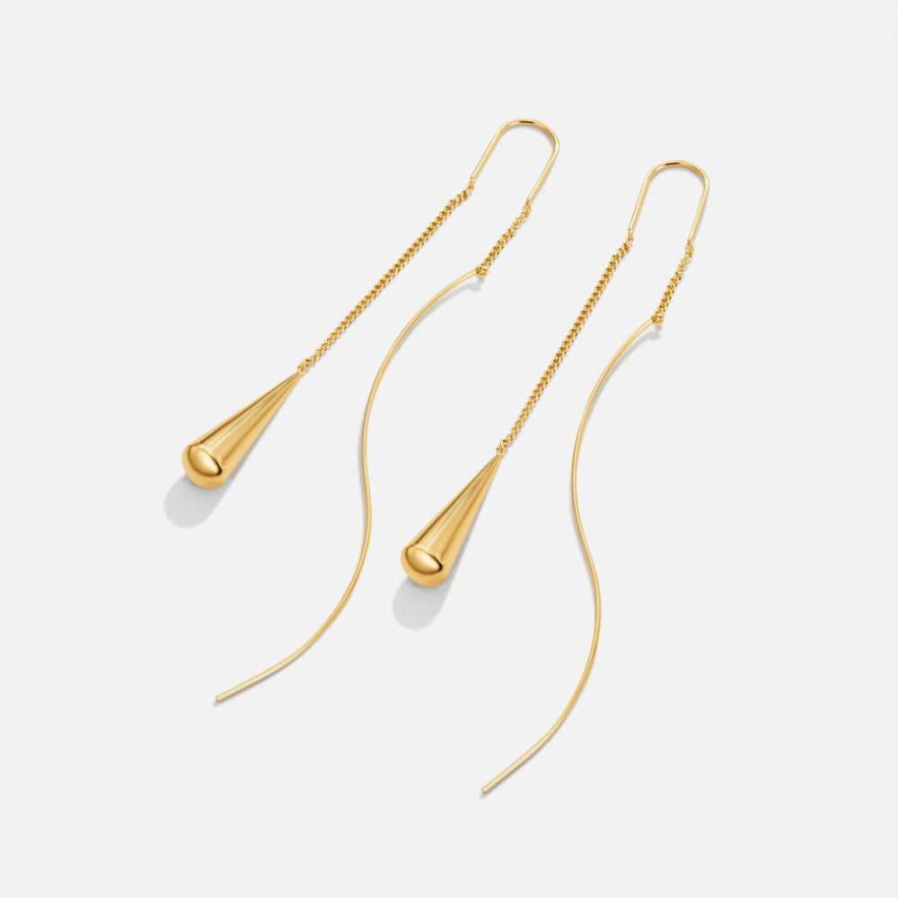 Boucles d'oreilles à frange en forme de goutte